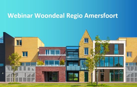 Terugkijken: webinar Woondeal Regio Amersfoort